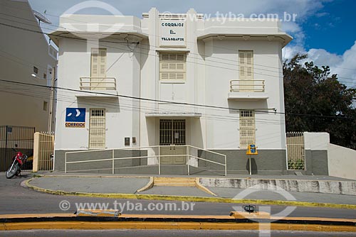  Subject: Facade of post office (1932) / Place: Pesqueira city - Pernambuco state (PE) - Brazil / Date: 06/2013 