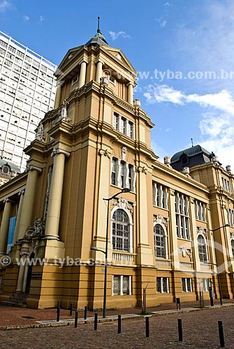  Subject: Facade of Art Museum of Rio Grande do Sul Ado Malagoli (1913) / Place: Porto Alegre city - Rio Grande do Sul state (RS) - Brazil / Date: 07/2013 