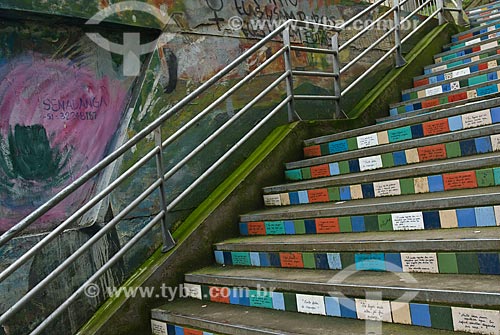  Subject: Escadaria 24 de maio (Staircase may 24th) / Place: City Center - Porto Alegre city - Rio Grande do Sul state (RS) - Brazil / Date: 07/2013 