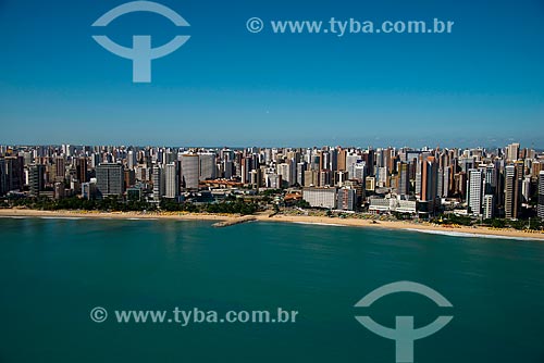  Subject: Aerial view of Fortaleza waterfront / Place: Fortaleza city - Ceara state (CE) - Brazil / Date: 06/2013 