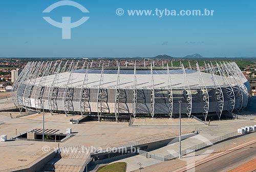  Subject: Aerial view of Governator Placido Castelo Stadium (1973) - also known as Castelao / Place: Fortaleza city - Ceara state (CE) - Brazil / Date: 05/2013 