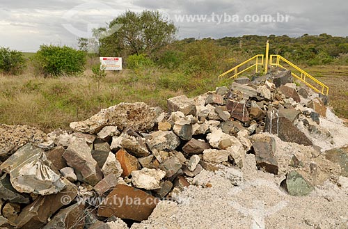  Subject: Archaeological Site in Ouroeste - located near Agua Vermelha Power Plant / Place: Ouroeste city - Sao Paulo state (SP) - Brazil / Date: 07/2013 