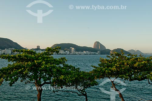  Subject: View of Copacabana with the Sugar loaf in the background / Place: Rio de Janeiro city - Rio de Janeiro state (RJ) - Brazil / Date: 07/2012 