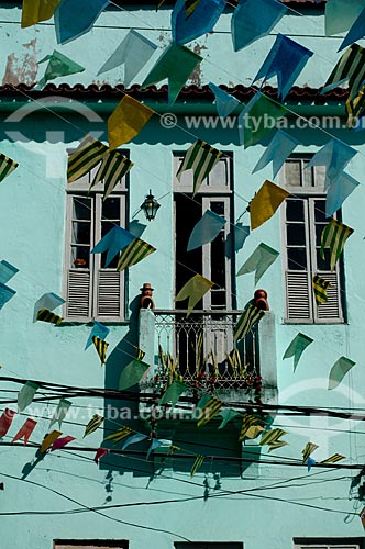  Subject: Facade of house at Conceicao Hill / Place: Saude neighborhood - Rio de Janeiro city - Rio de Janeiro state (RJ) - Brazil / Date: 06/2011 