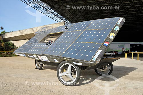  Subject: Presentation of solar-powered vehicle during the Michelin Challenge Bibendum / Place: Jacarepagua neighborhood - Rio de Janeiro city - Rio de Janeiro state (RJ) - Brazil / Date: 05/2010 
