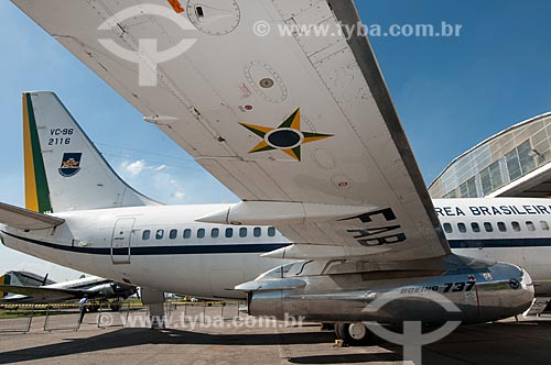  Subject: Boing 737 - used as presidential plane - on exhibition the Aerospace Museum / Place: Campo dos Afonsos neighborhood - Rio de Janeiro city - Rio de Janeiro state (RJ) - Brazil / Date: 08/2012 