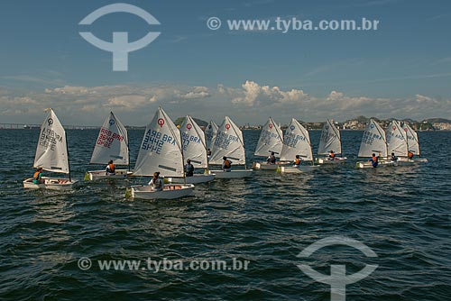  Subject: Sailing ships in Guanabara Bay / Place: Rio de Janeiro city - Rio de Janeiro state (RJ) - Brazil / Date: 02/2013 