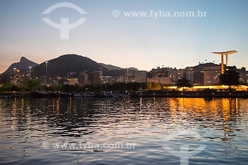  Subject: View of Marina da Gloria (Marina of Gloria) from Guanabara Bay / Place: Gloria neighborhood - Rio de Janeiro city - Rio de Janeiro state (RJ) - Brazil / Date: 02/2013 