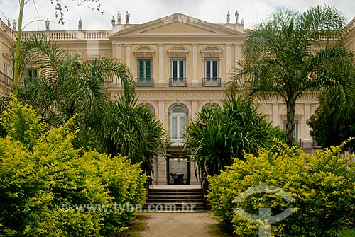  Subject: Facade of National Museum / Place: Sao Cristovao neighborhood - Rio de Janeiro city - Rio de Janeiro state (RJ) - Brazil / Date: 12/2009 