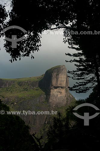  Subject: View of Rock of Gavea from Pedra Bonita (Bonita Stone) / Place: Rio de Janeiro city - Rio de Janeiro state (RJ) - Brazil / Date: 05/2013 