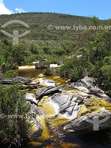  Subject: View of Preto River (Black River) / Place: Lima Duarte city - Minas Gerais state (MG) - Brazil / Date: 04/2009 