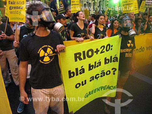  Subject: Manifestation during the Rio + 20 conference / Place: Rio de Janeiro city - Rio de Janeiro state (RJ) - Brazil / Date: 06/2012 