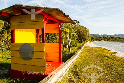  Subject: Lifeguard station at Lagoa do Peri Municipal Park / Place: Florianopolis city - Santa Catarina state (SC) - Brazil / Date: 08/2013 