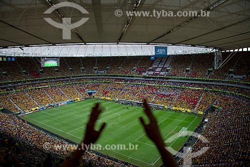  Subject: Game between Brazil x Japan - opening of Confederations Cup - at National Stadium of Brasilia Mane Garrincha (1974) / Place: Brasilia city - Distrito Federal (Federal District) - Brazil / Date: 06/2013 