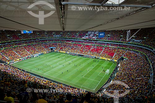  Subject: Game between Brazil x Japan - opening of Confederations Cup - at National Stadium of Brasilia Mane Garrincha (1974) / Place: Brasilia city - Distrito Federal (Federal District) - Brazil / Date: 06/2013 