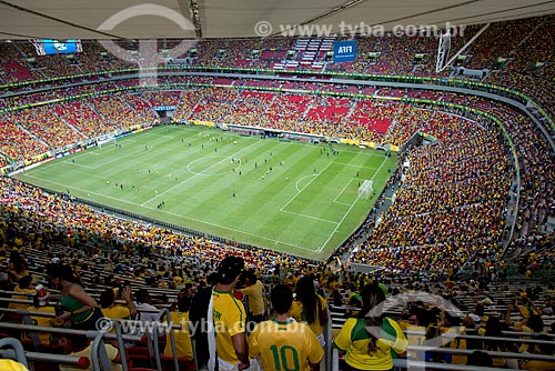  Subject: Game between Brazil x Japan - opening of Confederations Cup - at National Stadium of Brasilia Mane Garrincha (1974) / Place: Brasilia city - Distrito Federal (Federal District) - Brazil / Date: 06/2013 