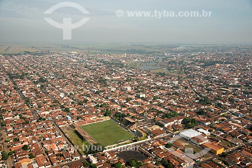  Subject: Aerial view of Antonio Gomes Martins Stadium / Place: Barretos city - Sao Paulo state (SP) - Brazil / Date: 05/2013 