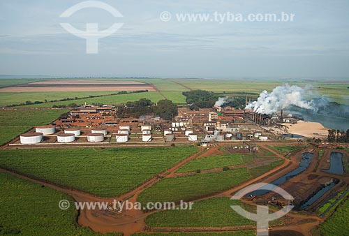  Subject: Aerial view of Santa Elisa Power Plant owned by Santelisa Vale (Santa Elisa Energetic Company) / Place: Sertaozinho city - Sao Paulo state (SP) - Brazil / Date: 05/2013 
