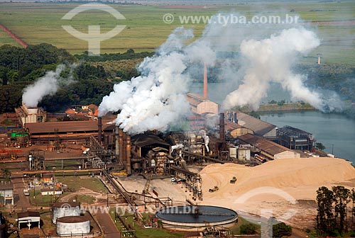  Subject: Aerial view of Santa Elisa Power Plant owned by Santelisa Vale (Santa Elisa Energetic Company) / Place: Sertaozinho city - Sao Paulo state (SP) - Brazil / Date: 05/2013 