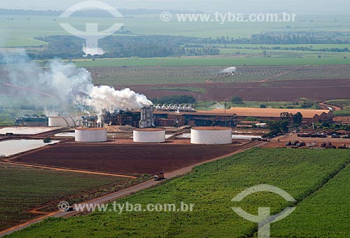  Subject: Aerial view of Bela Vista Power Plant owned by Bela Vista Farm / Place: Pontal city - Sao Paulo state (SP) - Brazil / Date: 05/2013 
