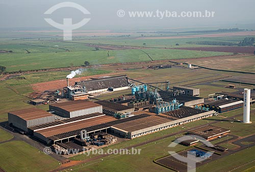  Subject: Aerial view of the factory Cutrale - orange juice industry / Place: Colina city - Sao Paulo state (SP) - Brazil / Date: 05/2013 
