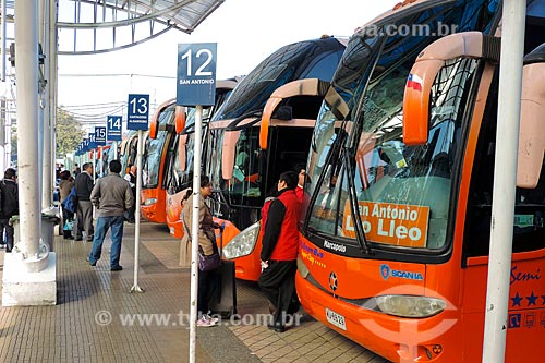  Subject: Santiago Bus Terminal / Place: Santiago city - Chile - South America / Date: 05/2013 