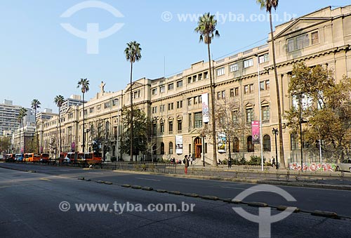  Subject: Facade of Pontificia Universidad Católica de Chile (Pontifical Catholic University of Chile) / Place: Santiago city - Chile - South America / Date: 05/2013 