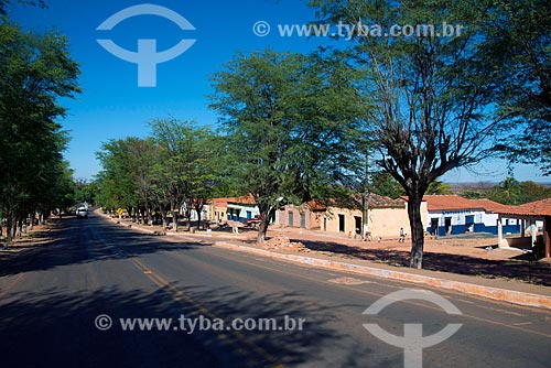  Subject: Stretch of the BR-135 in Gilbues city / Place: Gilbues city - Piaui state (PI) - Brazil / Date: 07/2013 