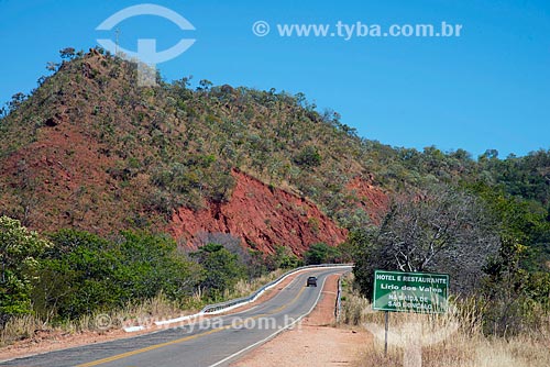  Subject: BR-135 highway - also known as Transpiaui - near to Sao Goncalo da Gurgeia city / Place: Gilbues city - Piaui state (PI) - Brazil / Date: 07/2013 