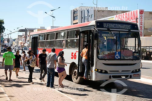  Subject: Bus stop at Barreiras city / Place: Barreiras city - Bahia state (BA) - Brazil / Date: 07/2013 