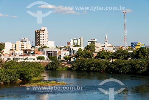  Subject: View of Grande River with the Barreiras city in the background / Place: Barreiras city - Bahia state (BA) - Brazil / Date: 07/2013 