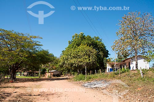 Subject: House in Val da Boa Esperanca - the region where it was found the third world reserve of  thallium / Place: Barreiras city - Bahia state (BA) - Brazil / Date: 07/2013 