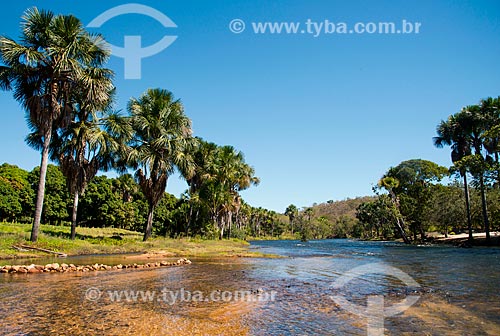  Subject: Ondas River (Waves River) in Val da Boa Esperanca - the region where it was found the third world reserve of  thallium / Place: Barreiras city - Bahia state (BA) - Brazil / Date: 07/2013 