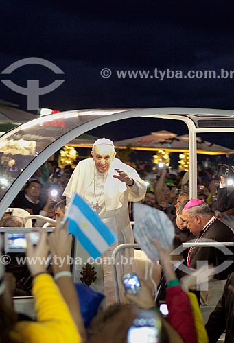  Subject: Pope Francis at Copacabana Beach during the World Youth Day (WYD) / Place: Copacabana neighborhood - Rio de Janeiro city - Rio de Janeiro state (RJ) - Brazil / Date: 07/2013 
