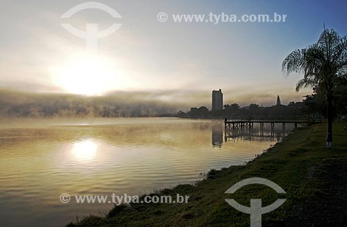  Subject: Pier at Furnas Dam / Place: Boa Esperanca city - Minas Gerais state (MG) - Brazil / Date: 07/2013 