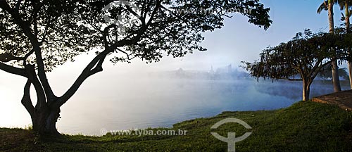  Subject: Mist at Furnas Dam / Place: Boa Esperanca city - Minas Gerais state (MG) - Brazil / Date: 07/2013 
