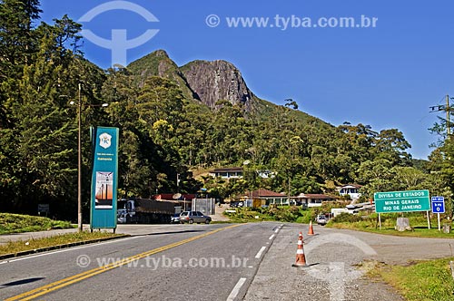  Subject: Entrance of Itamonte city - boundary between Rio de Janeiro and Minas Gerais states / Place: Itamonte city - Minas Gerais state (MG) - Brazil / Date: 07/2013 