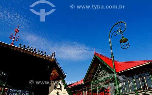  Subject: Facade of Adolpho Lisboa Municipal Market (1883) / Place: Manaus city - Amazonas state (AM) - Brazil / Date: 09/2013 