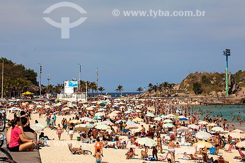  Subject: Bathers in the Arpoador beach / Place: Ipanema neighborhood - Rio de Janeiro city - Rio de Janeiro (RJ) - Brazil / Date: 09/2013 