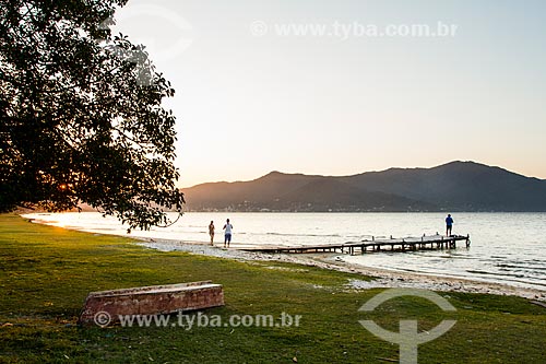  Subject: Sunset at Conceicao Lagoon / Place: Florianopolis city - Santa Catarina state (SC) - Brazil / Date: 09/2013 
