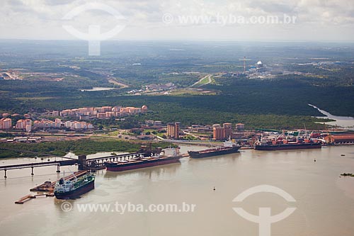  Subject: Aerial view of the Port of Itaqui Complex / Place: Sao Luis city - Maranhao state (MA) - Brazil / Date: 06/2013 