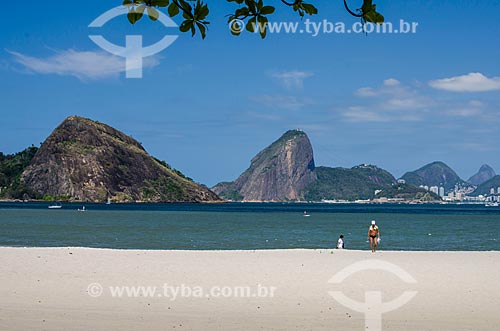  Subject: Icarai Beach with Sugar Loaf in the background / Place: Icarai neighborhood - Niteroi city - Rio de Janeiro state (RJ) - Brazil / Date: 09/2013 