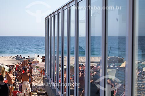  Subject: Bathers at Ipanema Beach - Post 9 / Place: Ipanema neighborhood - Rio de Janeiro city - Rio de Janeiro state (RJ) - Brazil / Date: 09/2013 