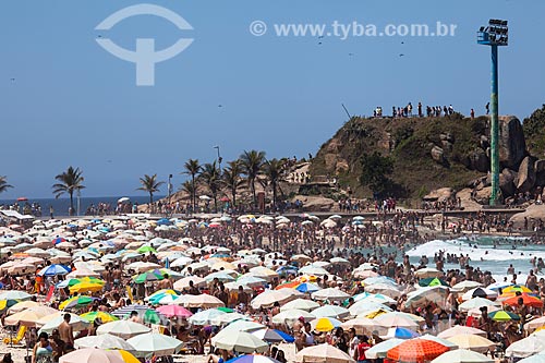  Subject: Bathers in the Arpoador Beach / Place: Ipanema neighborhood - Rio de Janeiro city - Rio de Janeiro (RJ) - Brazil / Date: 09/2013 