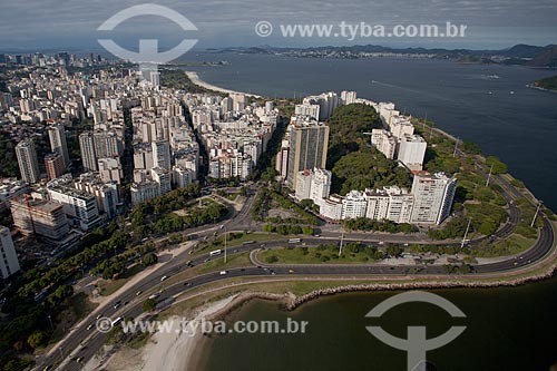  Subject: Aerial photo of Flamengo Landfill near to Viuva Hill (Widow Hill) / Place: Flamengo neighborhood - Rio de Janeiro city - Rio de Janeiro state (RJ) - Brazil / Date: 04/2011 