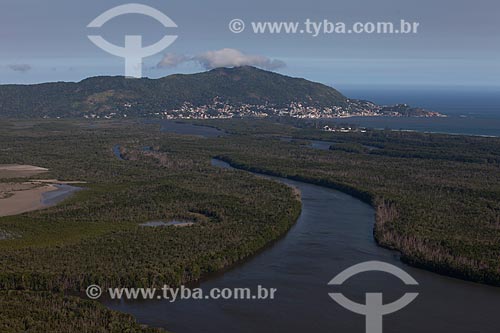  Subject: Aerial photo of Biological Reserve and Archaeological of Guaratiba / Place: Guaratiba neighborhood - Rio de Janeiro city - Rio de Janeiro state (RJ) - Brazil / Date: 03/2012 