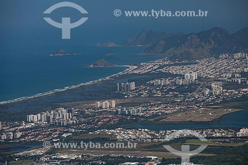  Subject: General view of Barra da Tijuca neighborhood with Recreio dos Bandeirantes neighborhood in the background / Place: Barra da Tijuca neighborhood - Rio de Janeiro city - Rio de Janeiro state (RJ) - Brazil / Date: 05/2013 