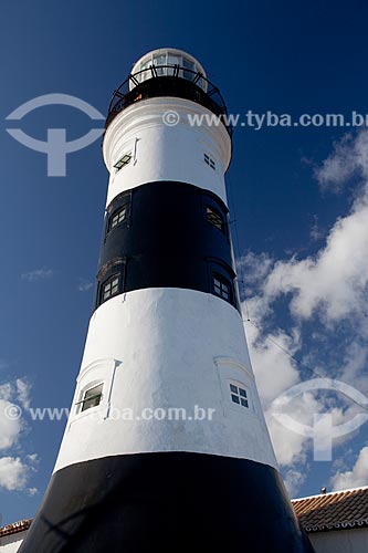  Subject: Lighthouse of Santo Antonio da Barra Fort (1702) / Place: Salvador city - Bahia state (BA) - Brazil / Date: 04/2012 