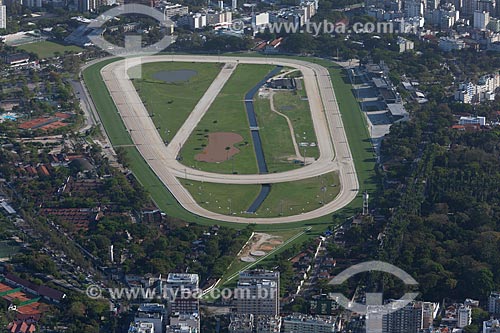  Subject: Aerial photo of Gavea Hippodrome / Place: Gavea neighborhood - Rio de Janeiro city - Rio de Janeiro state (RJ) - Brazil / Date: 09/2013 
