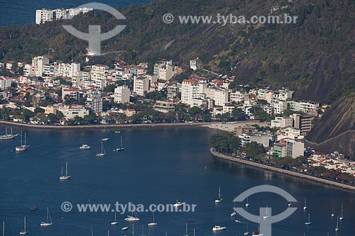  Subject: Aerial photo of Urca neighborhood / Place: Urca neighborhood - Rio de Janeiro city - Rio de Janeiro state (RJ) - Brazil / Date: 09/2013 